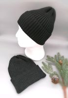 Schwarze Mütze Wollmütze schwarz neu Merinowolle Niedersachsen - Emstek Vorschau