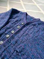 Strickjacke Jacke Wolle warm selbstgestrickt Größe 92/98 Nordrhein-Westfalen - Hamminkeln Vorschau