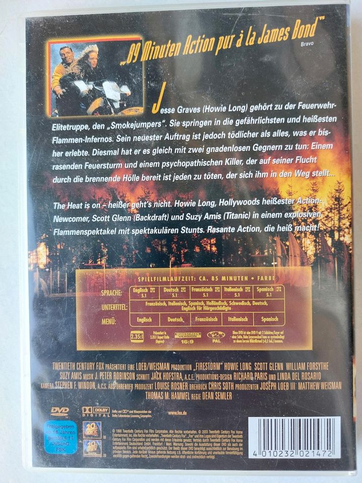 Firestorm    Brennendes Inferno     DVD in Hamburg