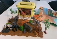 Safari Tiere Spielset mit Spielmatte und Box Baden-Württemberg - Eriskirch Vorschau