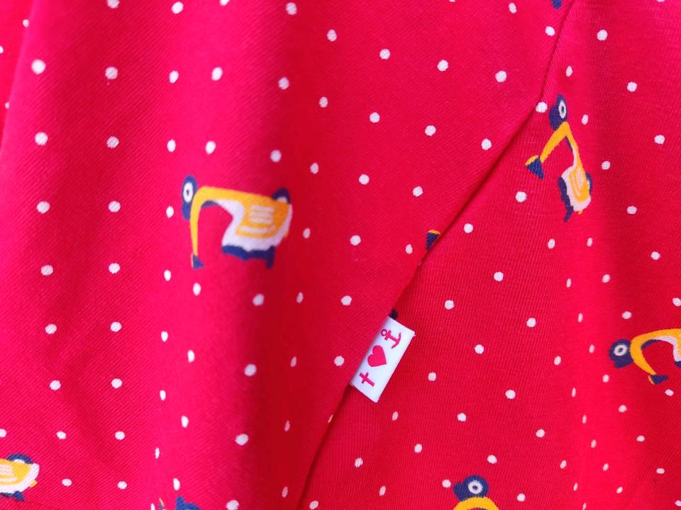 Blutsgeschwister Kleid rot weiss Punkte Vespa Gr. XL Neu in Heinsberg