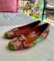 Orig. Missoni Slippers Loafers Ballerinas Cognac Braun Bunt 36 Eimsbüttel - Hamburg Rotherbaum Vorschau