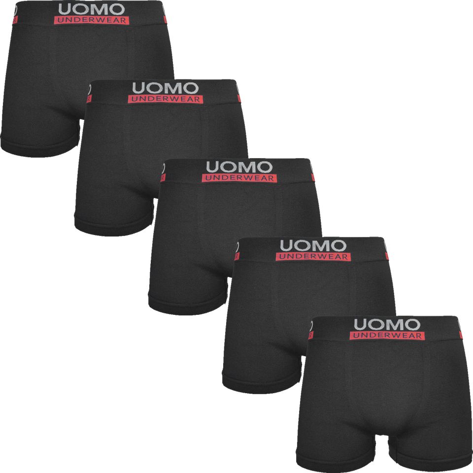 Herren Basic 10-pack Mikrofaser Boxershort schwarz. M/L -XL/XXL in Traben-Trarbach