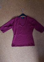 Orsay Damen Shirt Oberteil Gr. M 3/4 Ärmel dunkelrot weinrot Hessen - Schotten Vorschau