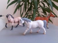 Schleich Pferde Lusitano Schimmel Brauner Pony Bullyland reiten Münster (Westfalen) - Centrum Vorschau