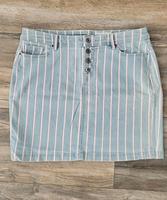 Esprit edc Jeansrock L 40 weiß rosa blau Herzogtum Lauenburg - Geesthacht Vorschau