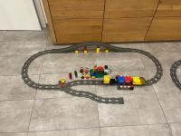 Eisenbahn elektrisch Lego Duplo mit Kran und Tankstelle Baden-Württemberg - Höpfingen Vorschau