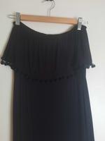 H&M schwarzes Maxikleid Bandeaukleid Stretch Viskose trägerlos Hessen - Birstein Vorschau