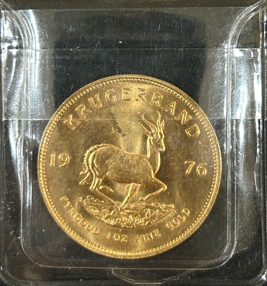 Goldmünze 1OZ Anlagegold Krügerrand, Unze, Feingold in Ahlen