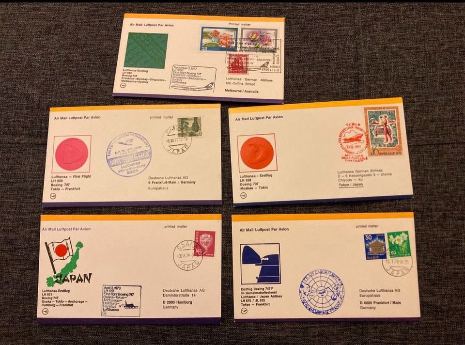 Ganzsachen Luftpost Briefmarken in Erding