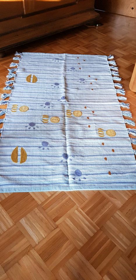 Teppich Kinder blau (1,70 ×1,00m) in Bebra