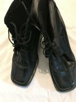 ❌ Damenschuhe Absatzschuhe Gr. 37 schwarz Leder Schuhe Stiefel ❌ Sachsen-Anhalt - Halle Vorschau