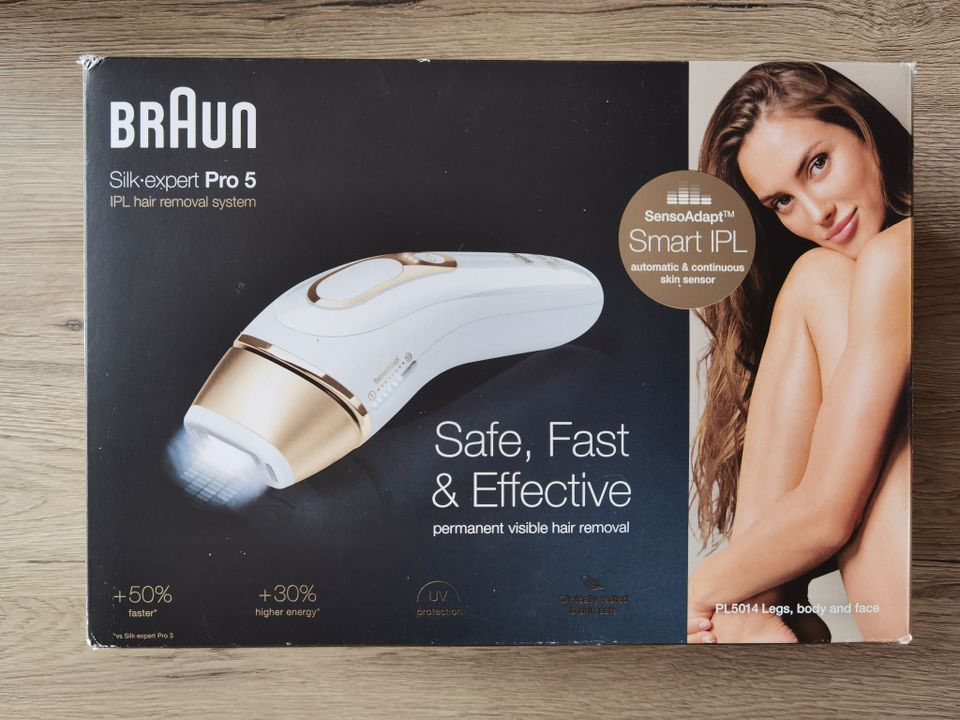 Braun IPL Silk Expert Pro 5 Haarentfernungsgerät/ PL5014 in Mannheim