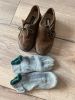 Trachtenschuhe edelheiss 36 Haferlschuhe Leder braun mit Socken Nordrhein-Westfalen - Hennef (Sieg) Vorschau