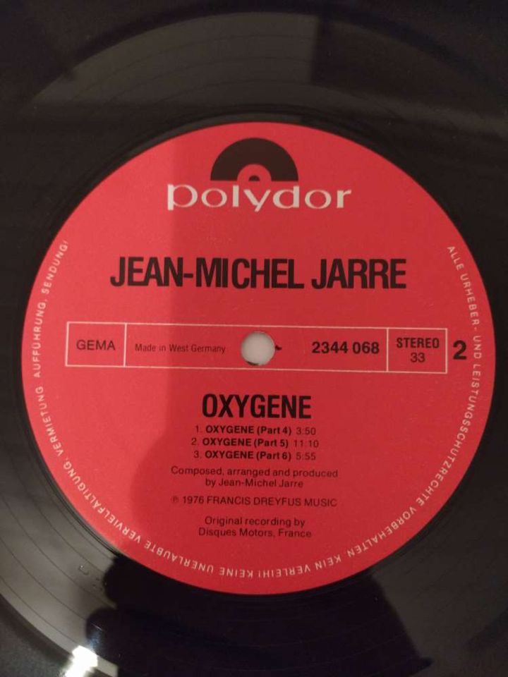 Vinyl Schallplatte Jean-Michel Jarre Oxygene + Equinoxe TOP in Köln