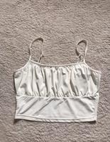 Weißes crop top Nordrhein-Westfalen - Beckum Vorschau