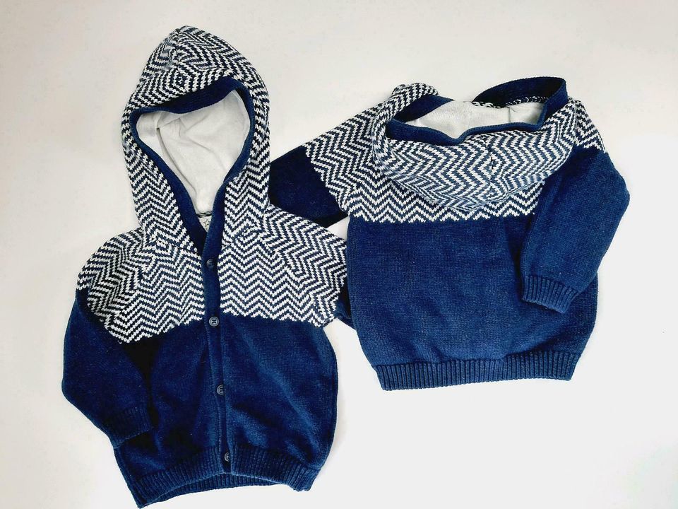 Gr. 68 Baby next Strickjacke 2x verfügbar dunkelblau Zwillinge in Ulm