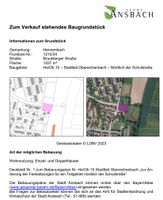 LETZTE CHANCE - großes Grundstück in Obereichenbach bei Ansbach Bayern - Ansbach Vorschau