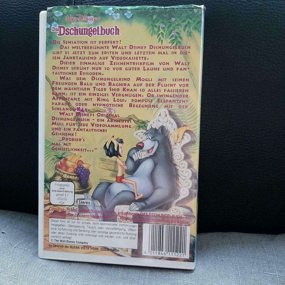 Das Dschungelbuch VHS Kassette in Neu-Eichenberg