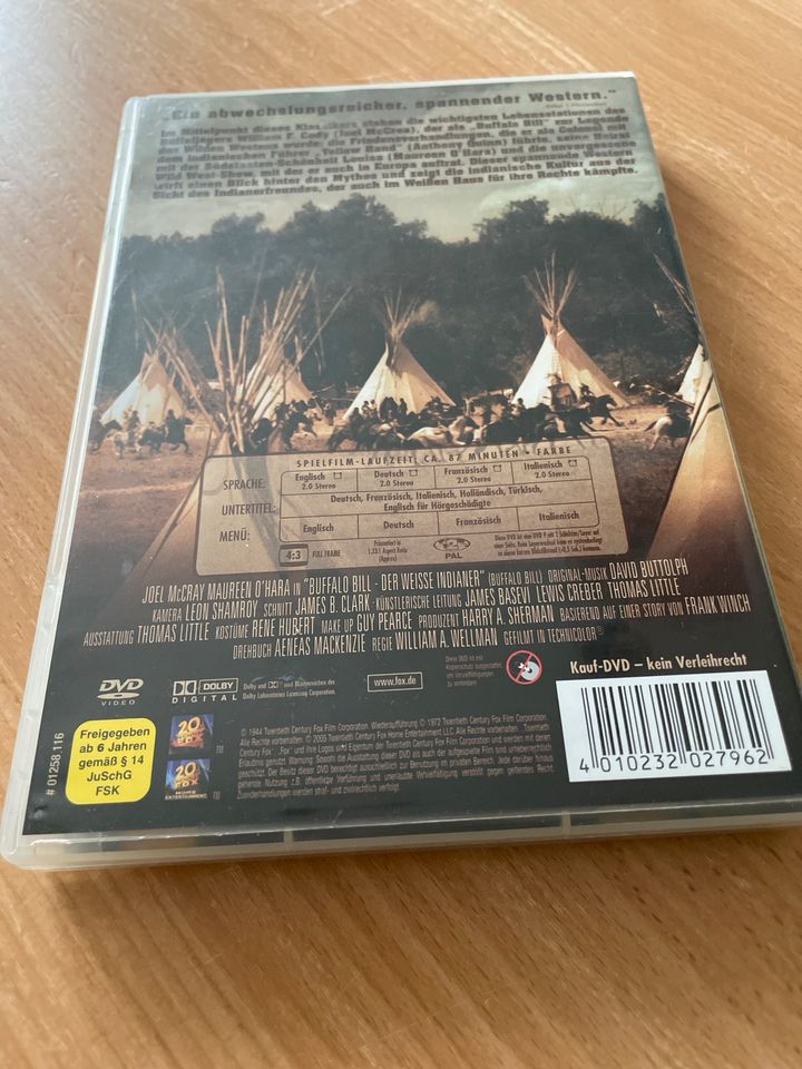 DVD Buffalo Bill der weiße Indianer in Buxtehude