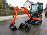 Mieten -Bagger Minibagger Kubota 1.8 T Graben Pool-Vermietung Brandenburg - Werder (Havel) Vorschau