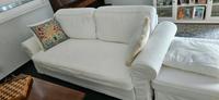 IKEA Ektorp 2er-Sofa mit Récamiere in Weiß – Wehr Brennet Baden-Württemberg - Schwörstadt Vorschau