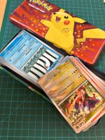 140 Pokemonkarten mit Pencil Case Niedersachsen - Salzgitter Vorschau