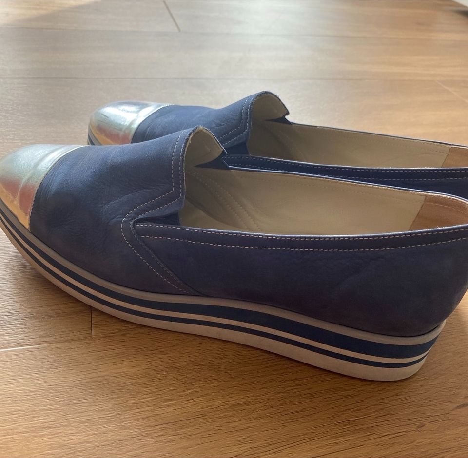 Andrea Puccini Loafers,  Slipper, Leder, Gr. 39,5 in Dresden