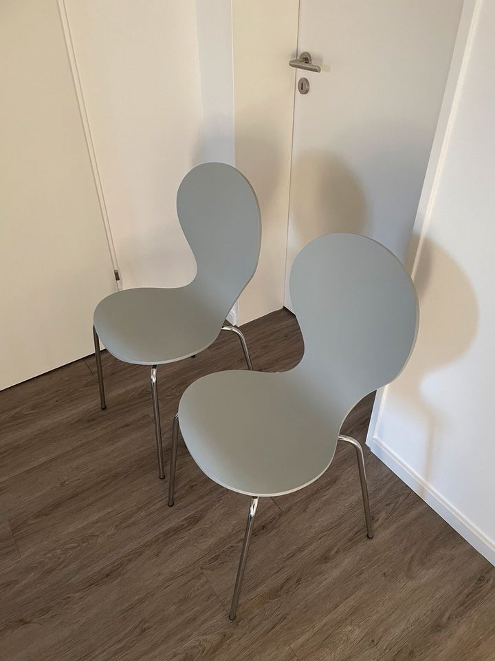 Stühle - Stuhl Esszimmer Küche grau anthrazit je 25,-Euro in Wedel