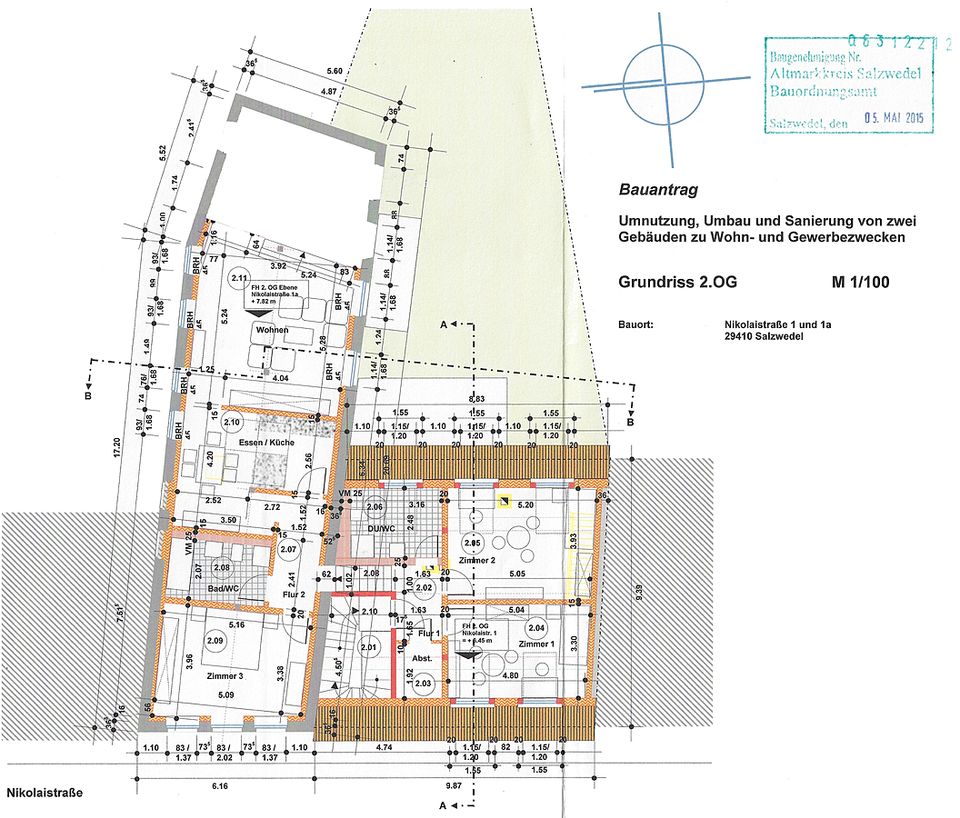 Wohnen und Gewerbe in geschichtsträchtigen Bauten in der Altstadt von Salzwedel in Salzwedel