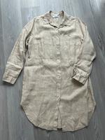 Haris Cotton ♥️ Kleid * Leinen * Beige * S Hessen - Rodgau Vorschau