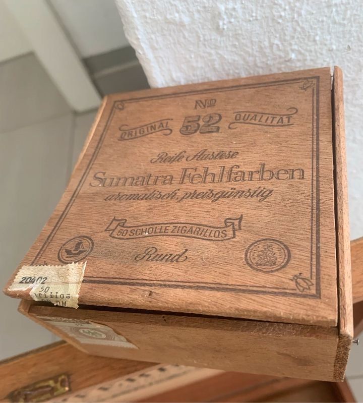 Kleine Zigarren-Kiste Shabby Zigarillo Box Vintage Deko in Sachsenheim