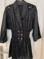 Vintage samt Kleid Mantel Gold schwarz Uniform edel velvet Berlin - Schöneberg Vorschau