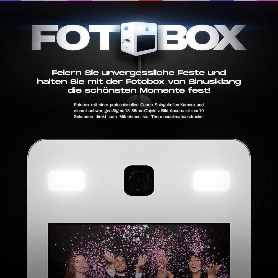 Fotobox Photo Booth mieten leihen in Koblenz
