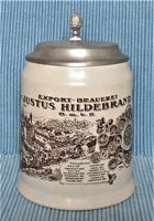 Alter Bierkrug Export-Brauerei Justus Hildebrand Pfungstadt Wuppertal - Elberfeld Vorschau