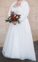 Brautkleid Hochzeitskleid 44 46 48 mit Bolero Rostock - Reutershagen Vorschau