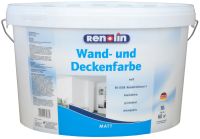 Renolin Wandfarbe 10L Deckenfarbe Weiß Wand Innen Farbe Schleswig-Holstein - Neumünster Vorschau