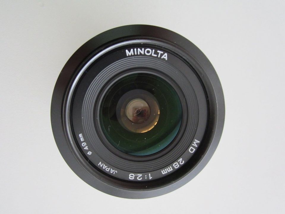 Minolta MD 28mm 1:2.8 Ø 49 mm Japan in Düsseldorf