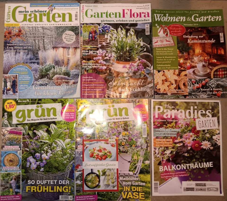 40 Zeitschriften, Landlust, Land Ideen, Lust auf Natur, Mein schö in Lohfelden