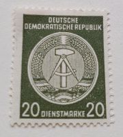 Briefmarke DDR Dienstmarke Nordrhein-Westfalen - Rödinghausen Vorschau