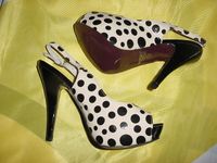 Peep toe Vintage High Heels Sling Pumps Sergio Todzi 14cm Gr.39 Bayern - Velburg Vorschau