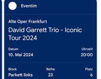 David Garrett Ticket Frankfurt Frankfurt am Main - Innenstadt Vorschau