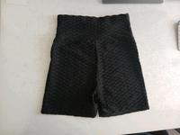 Kurze Schwarze Hose Sport Gym dehnbar geringelt po betonend Rheinland-Pfalz - Vallendar Vorschau