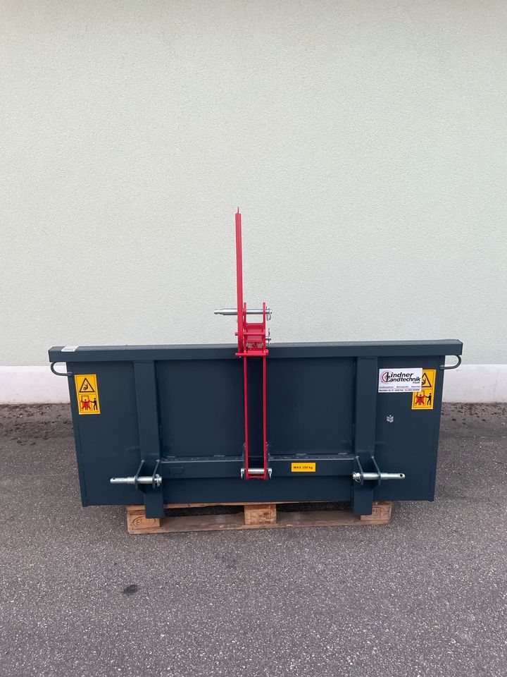 Heckcontainer für Traktor Heckschaufel Heckmulde kippbar TL 150cm in