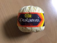 Dukaten Wolle | Wollknäuel | Baumwolle | creme & gold Rheinland-Pfalz - Daun Vorschau