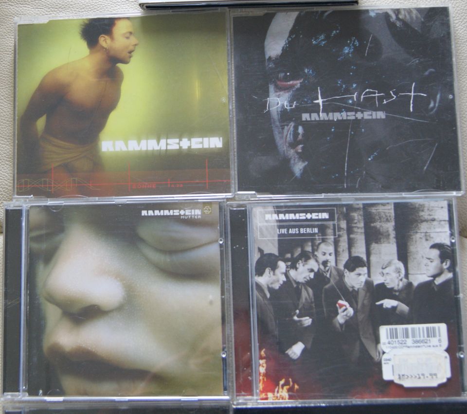 RAMMSTEIN Sammlung 5 CDs ***TOP*** in Wermelskirchen