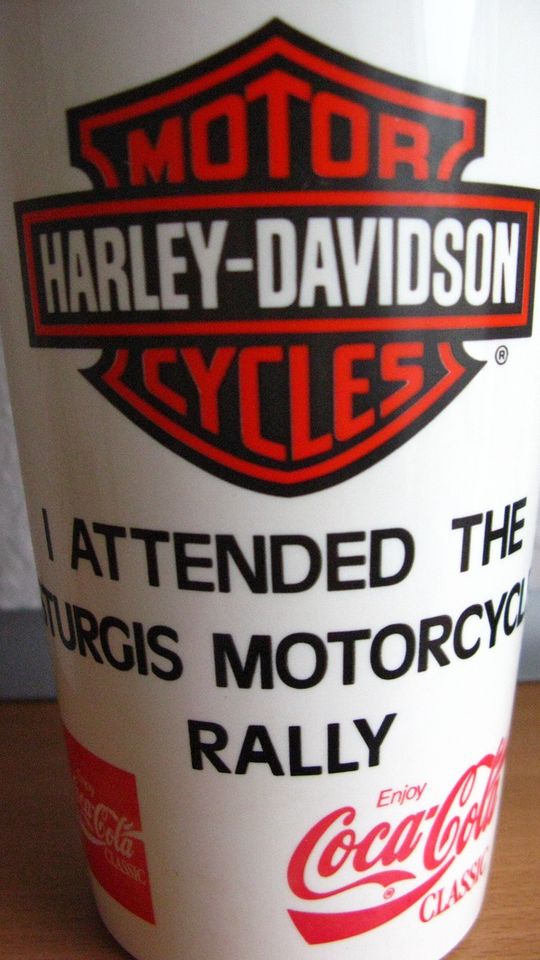 Harley Davidson Glas und Becher von Sturgis Harley Davidson  Rall in Wilhelmshaven