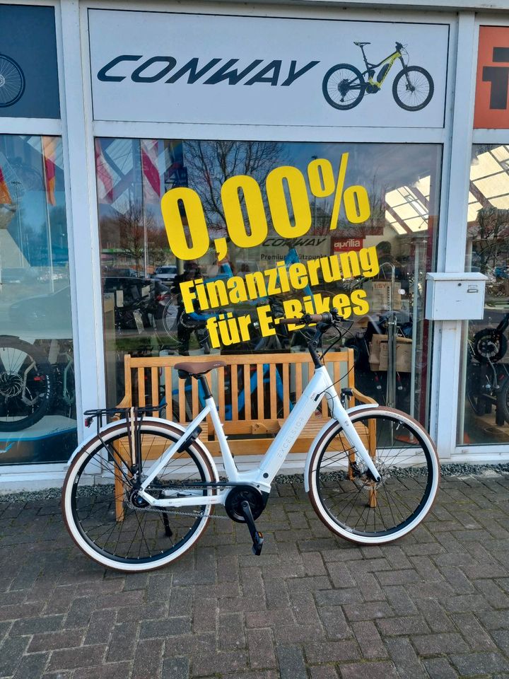 Excelsior Pearl Retro E-Bike weiß 45,50 u. 55cm lieferbar! in Bremerhaven