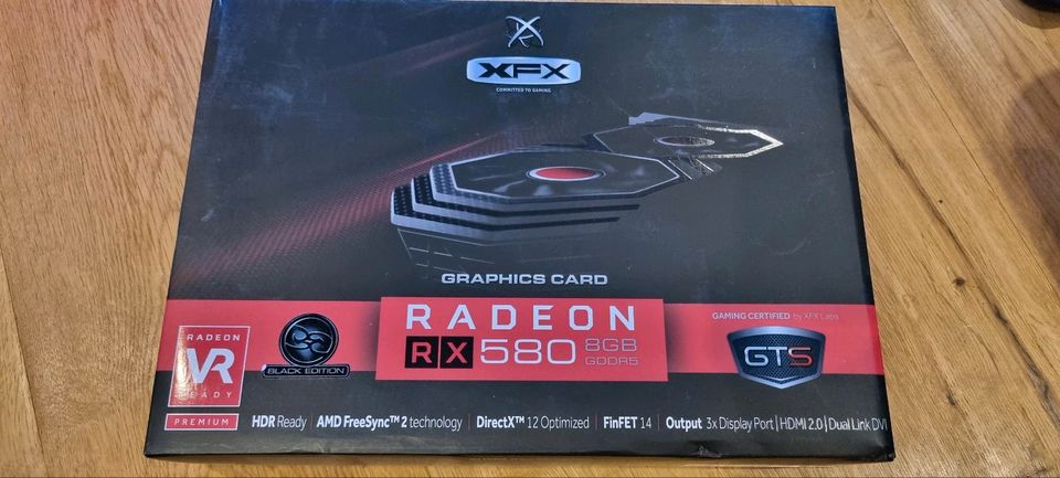 Grafikkarte AMD Rx 580 8 GB XFX in Radolfzell am Bodensee