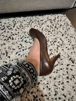 Holly Wood Designer Lederpumps Pumps 38 braun Heels Pankow - Prenzlauer Berg Vorschau